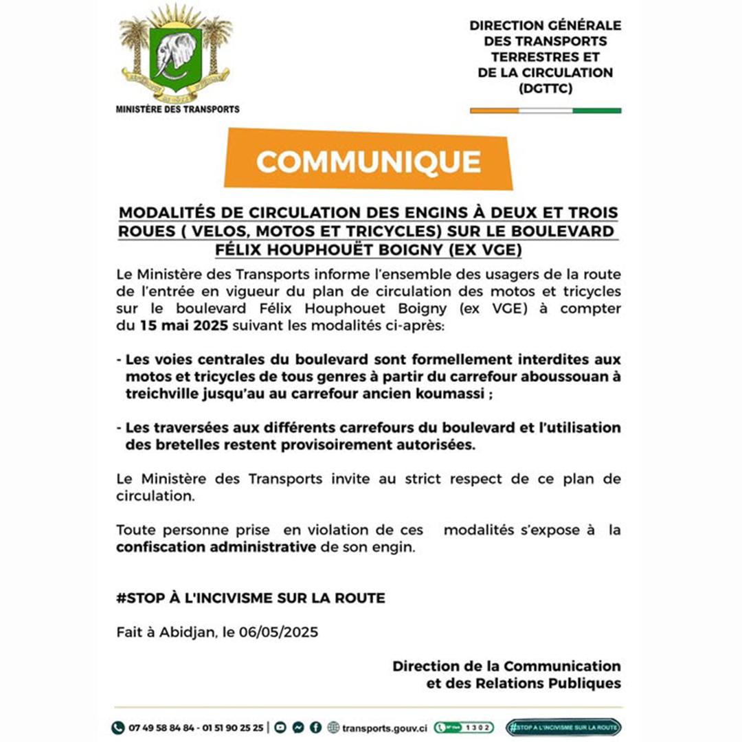 communique-relatif-aux-modalites-de-circulation-des-engins-a-02-et-03-roues-sur-le-boulevard-felix-houphouet-boigny-ex-vge-a-partir-du-15-mai-2025